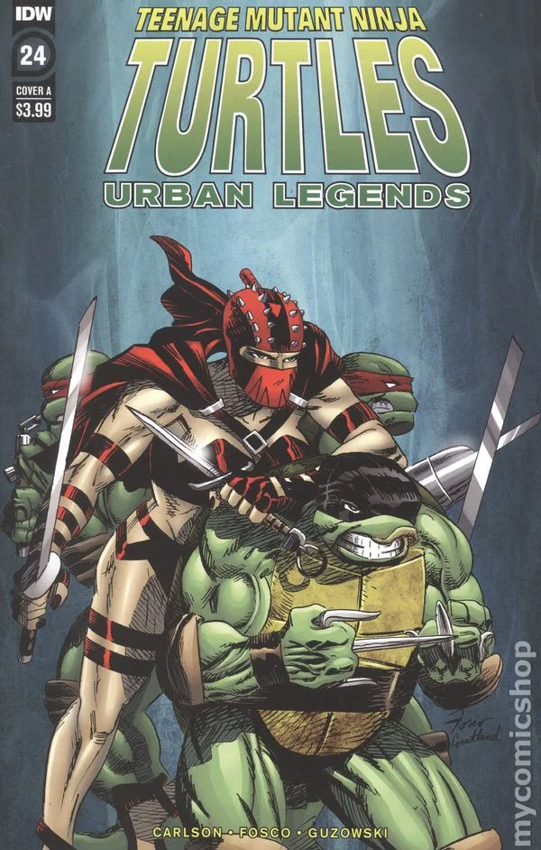 Cover for Teenage Mutant Ninja Turtles: Urban Legends #24