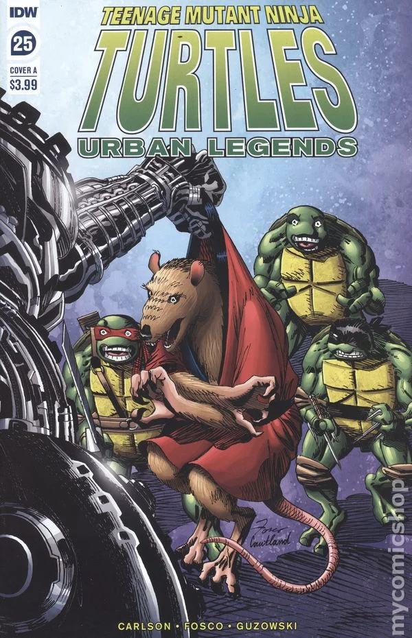 Cover for Teenage Mutant Ninja Turtles: Urban Legends #25