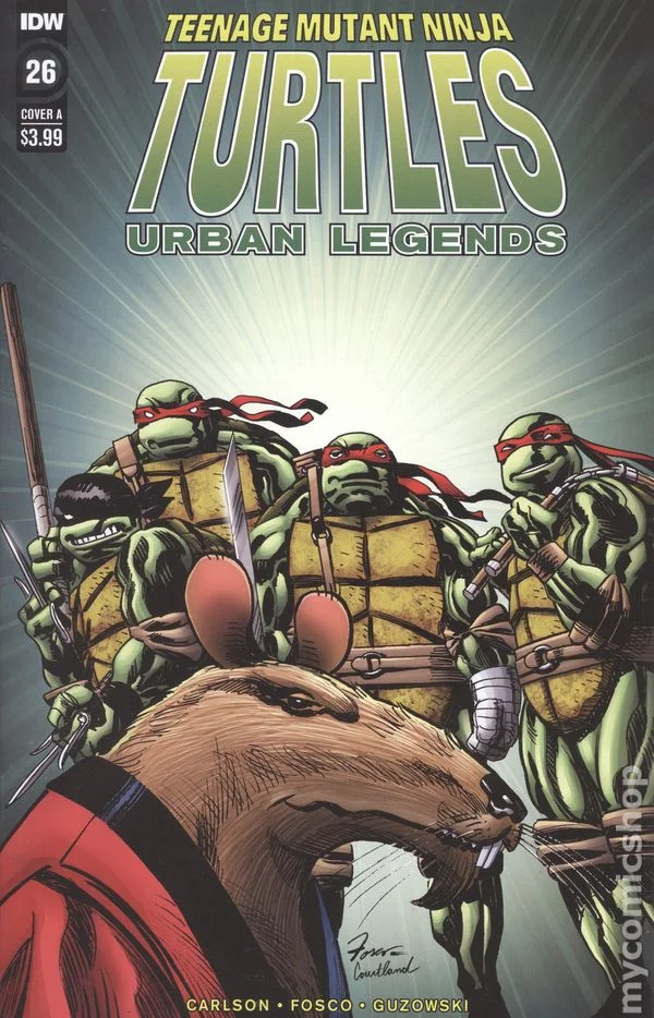 Cover for Teenage Mutant Ninja Turtles: Urban Legends #26