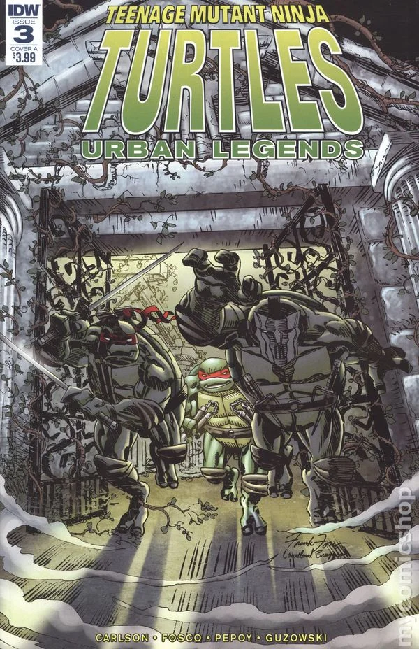 Cover for Teenage Mutant Ninja Turtles: Urban Legends #3