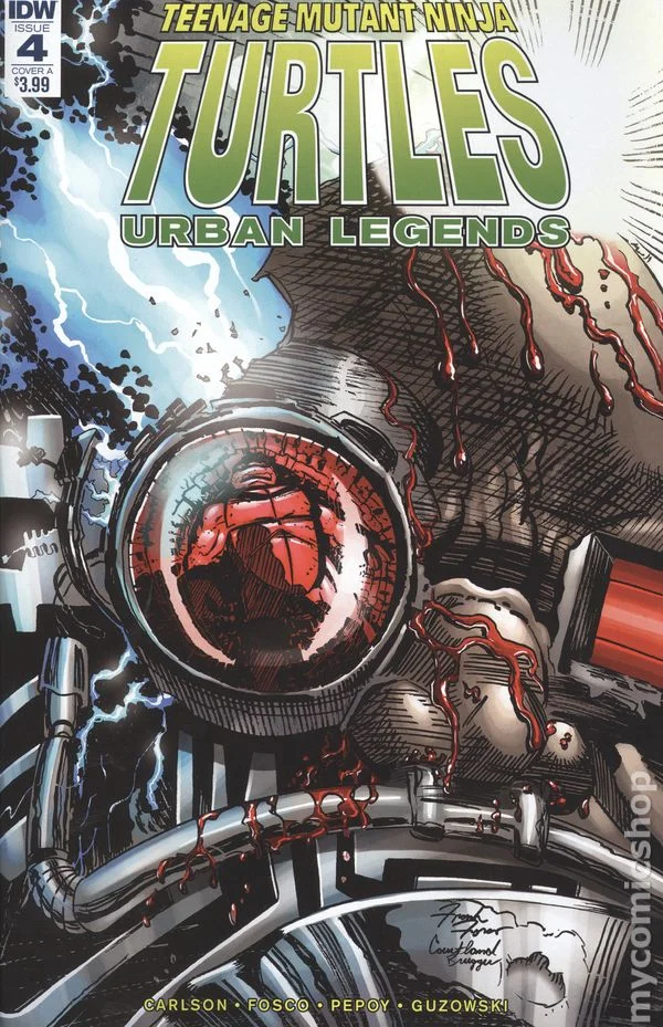 Cover for Teenage Mutant Ninja Turtles: Urban Legends #4