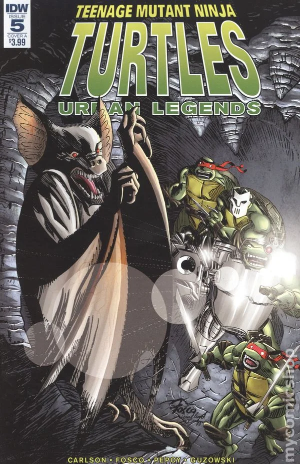 Cover for Teenage Mutant Ninja Turtles: Urban Legends #5