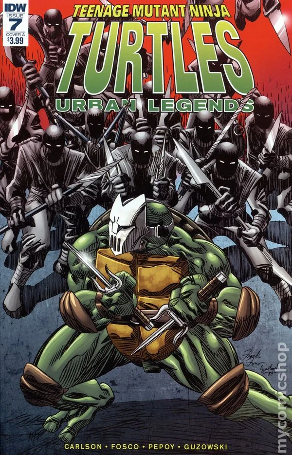 Cover for Teenage Mutant Ninja Turtles: Urban Legends #7