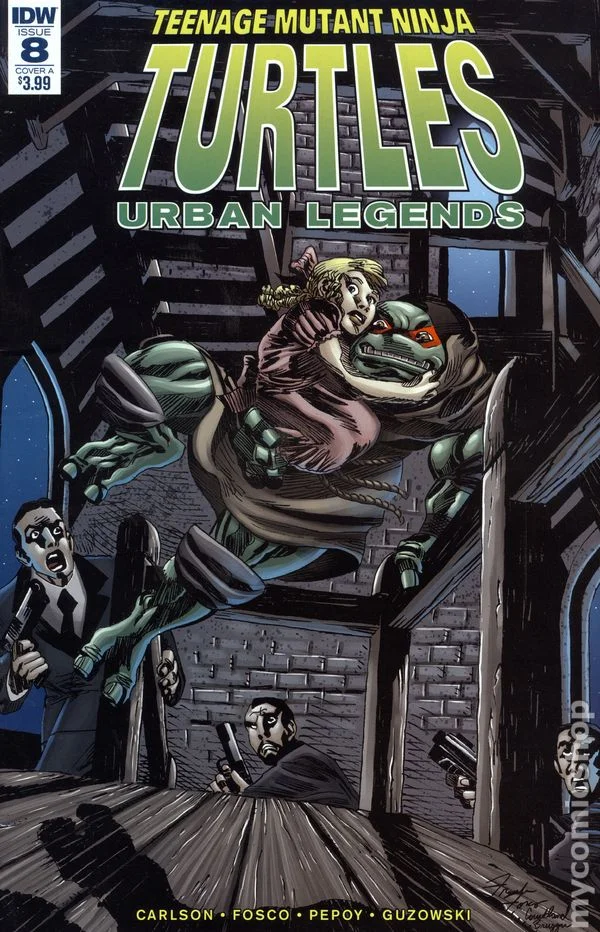 Cover for Teenage Mutant Ninja Turtles: Urban Legends #8