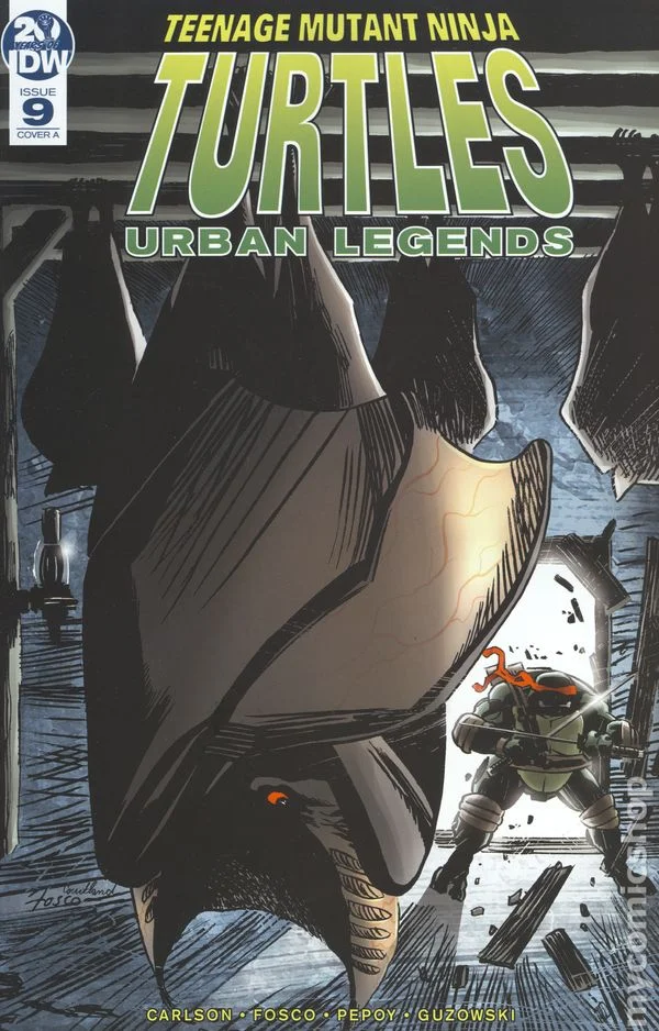 Cover for Teenage Mutant Ninja Turtles: Urban Legends #9