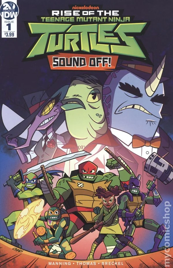 Rise of the Teenage Mutant Ninja Turtles: Sound Off! cover