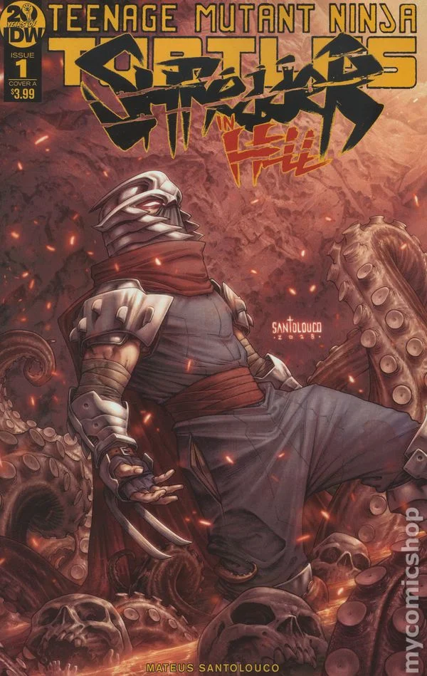 Teenage Mutant Ninja Turtles: Shredder in Hell cover