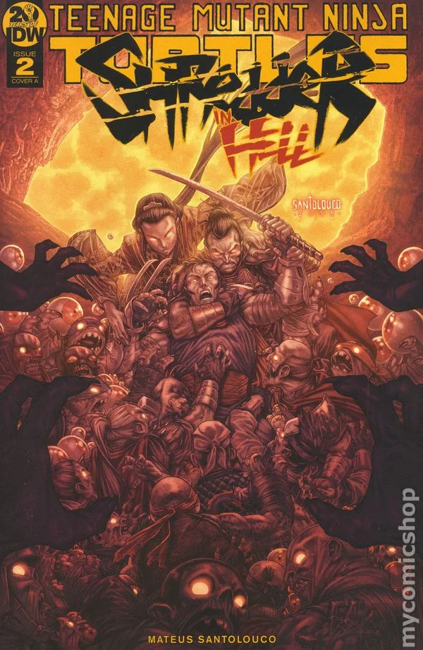 Cover for Teenage Mutant Ninja Turtles: Shredder in Hell #2
