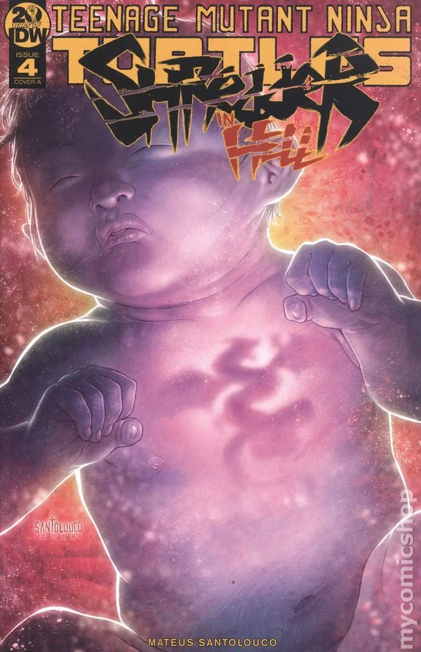Cover for Teenage Mutant Ninja Turtles: Shredder in Hell #4