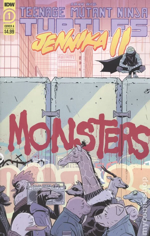 Teenage Mutant Ninja Turtles: Jennika II cover