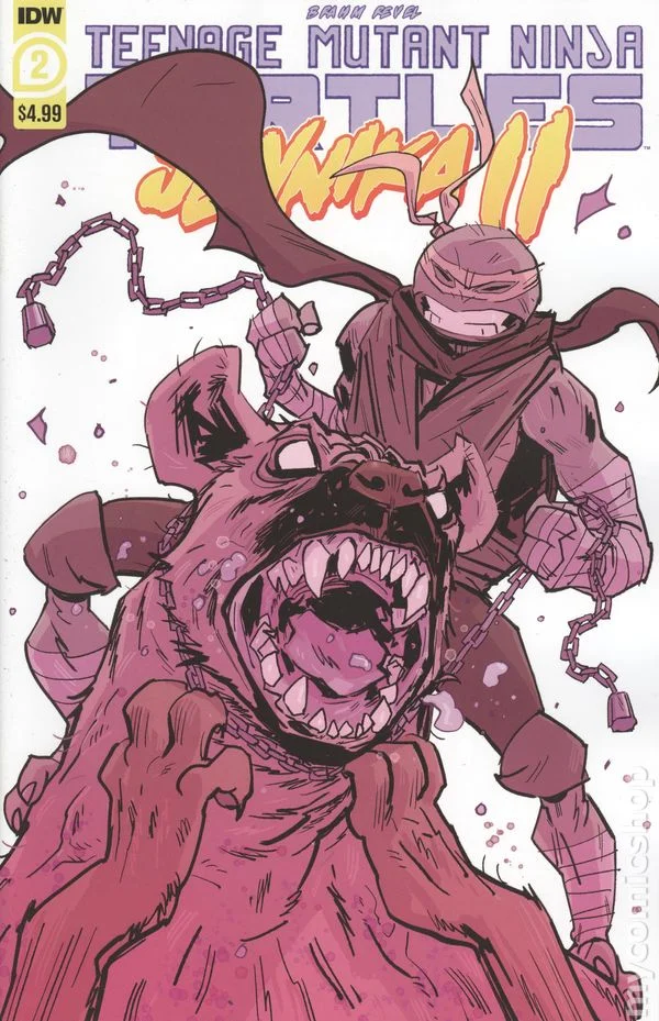 Cover for Teenage Mutant Ninja Turtles: Jennika II #2