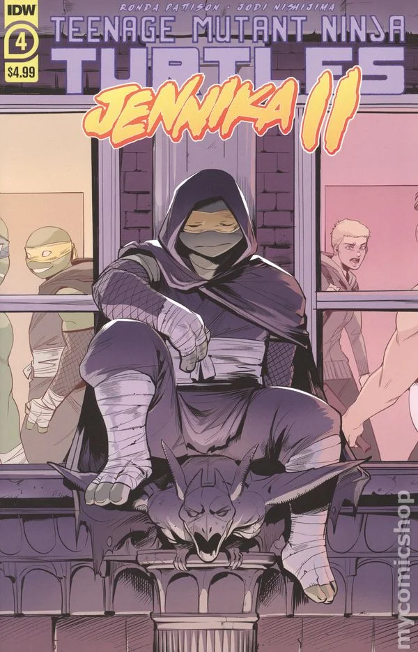 Cover for Teenage Mutant Ninja Turtles: Jennika II #4