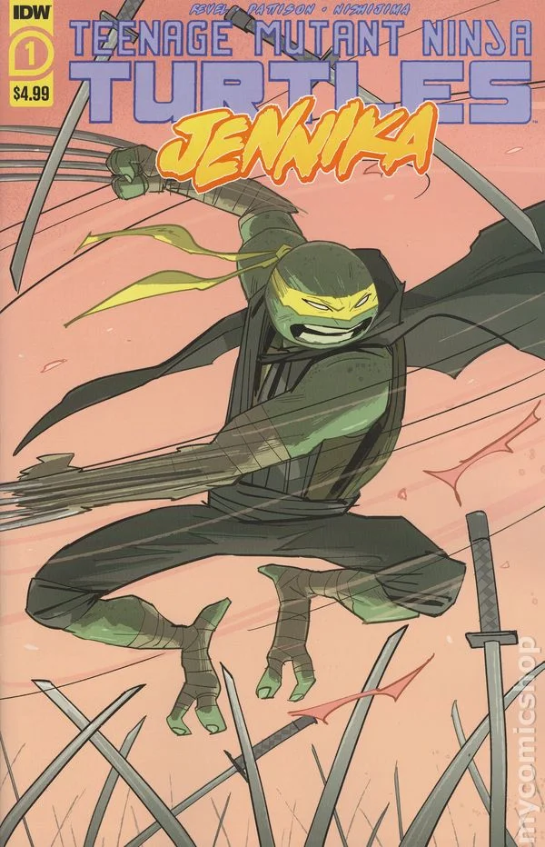 Teenage Mutant Ninja Turtles: Jennika cover