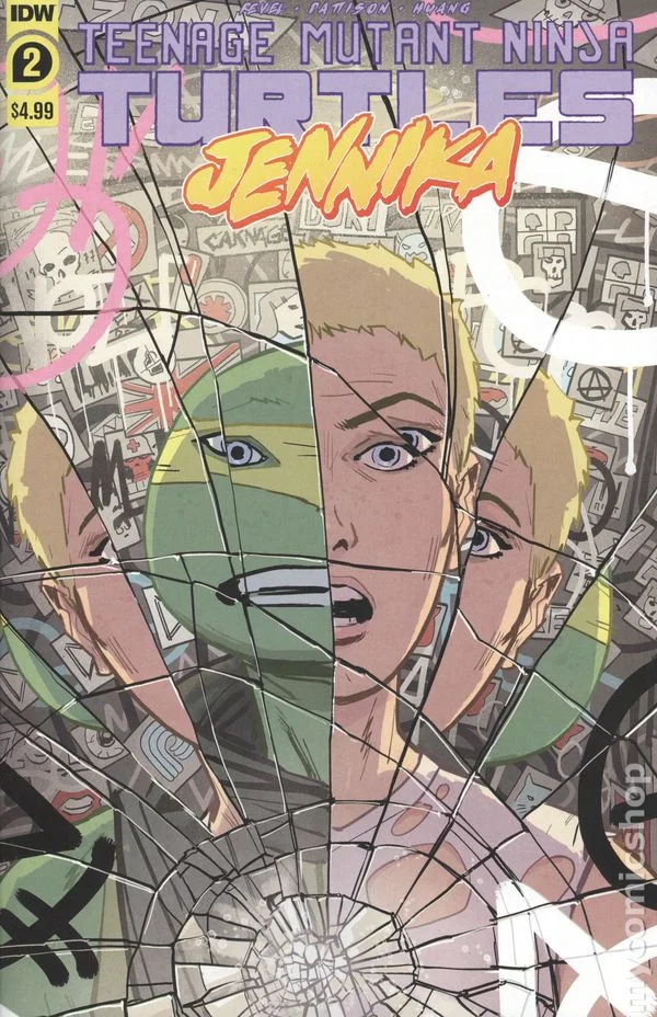 Cover for Teenage Mutant Ninja Turtles: Jennika #2