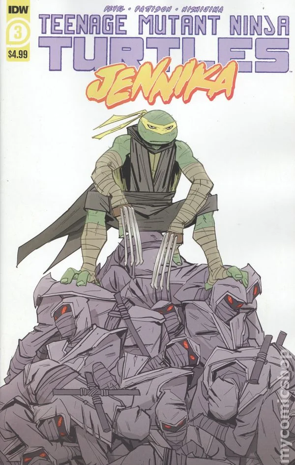 Cover for Teenage Mutant Ninja Turtles: Jennika #3
