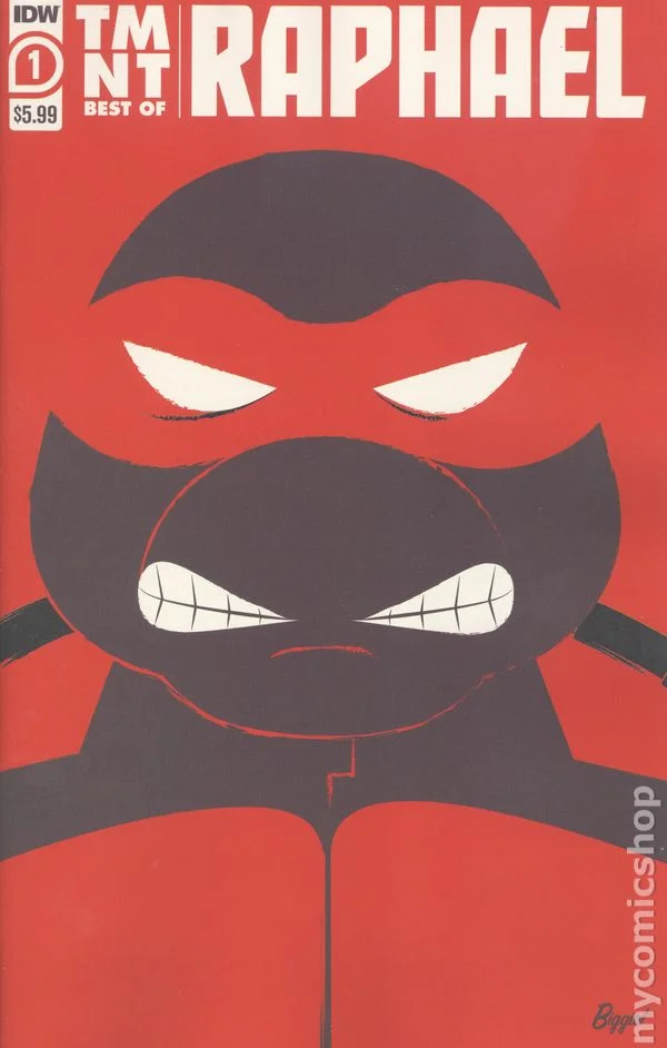 TMNT: Best of Raphael cover