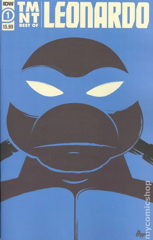 TMNT: Best of Leonardo cover