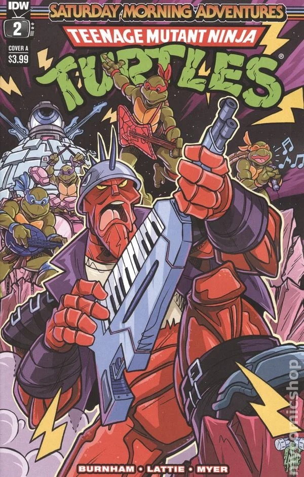 Cover for Teenage Mutant Ninja Turtles: Saturday Morning Adventures #2