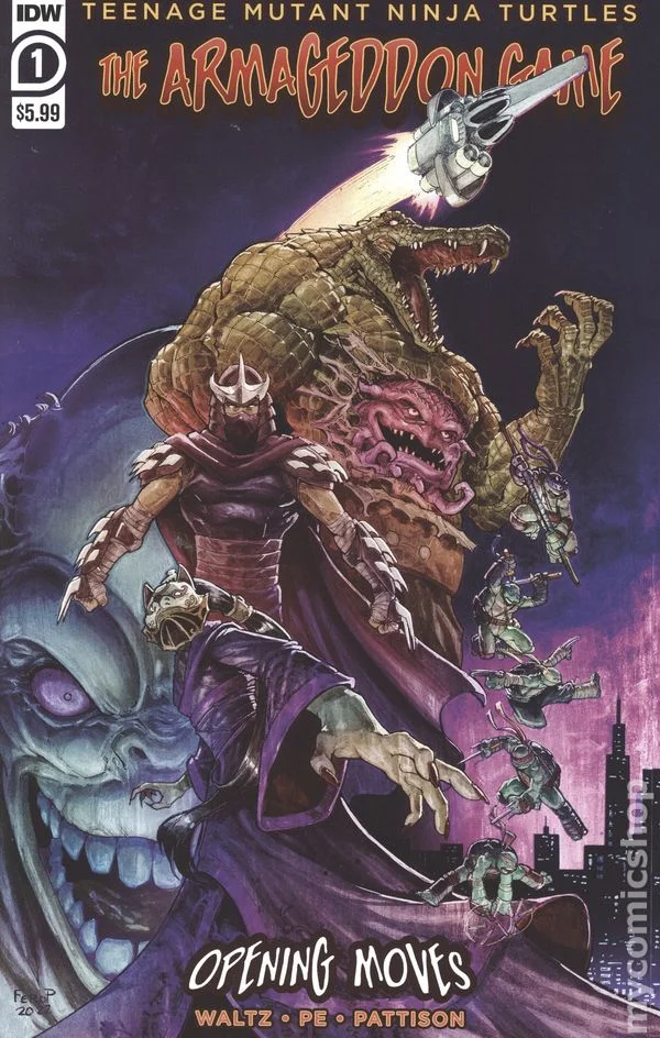 Teenage Mutant Ninja Turtles: The Armageddon Game - Opening Moves cover
