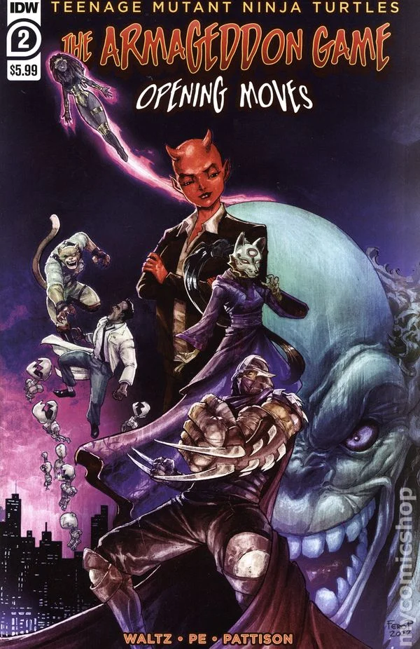 Cover for Teenage Mutant Ninja Turtles: The Armageddon Game - Opening Moves #2