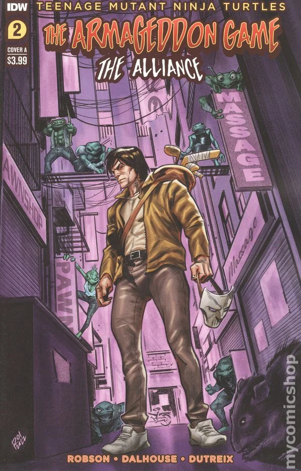 Cover for Teenage Mutant Ninja Turtles: The Armageddon Game - The Alliance #2