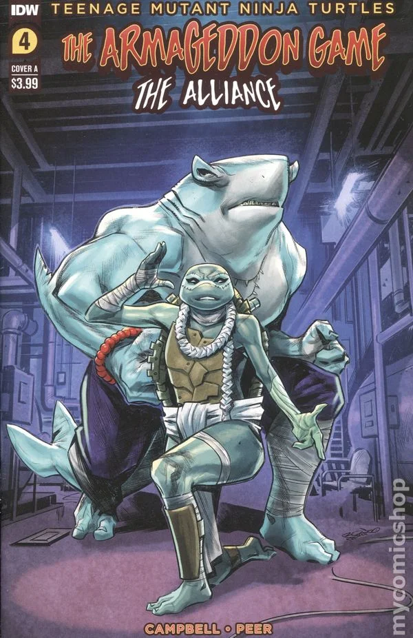 Cover for Teenage Mutant Ninja Turtles: The Armageddon Game - The Alliance #4