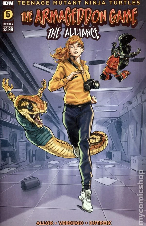 Cover for Teenage Mutant Ninja Turtles: The Armageddon Game - The Alliance #5