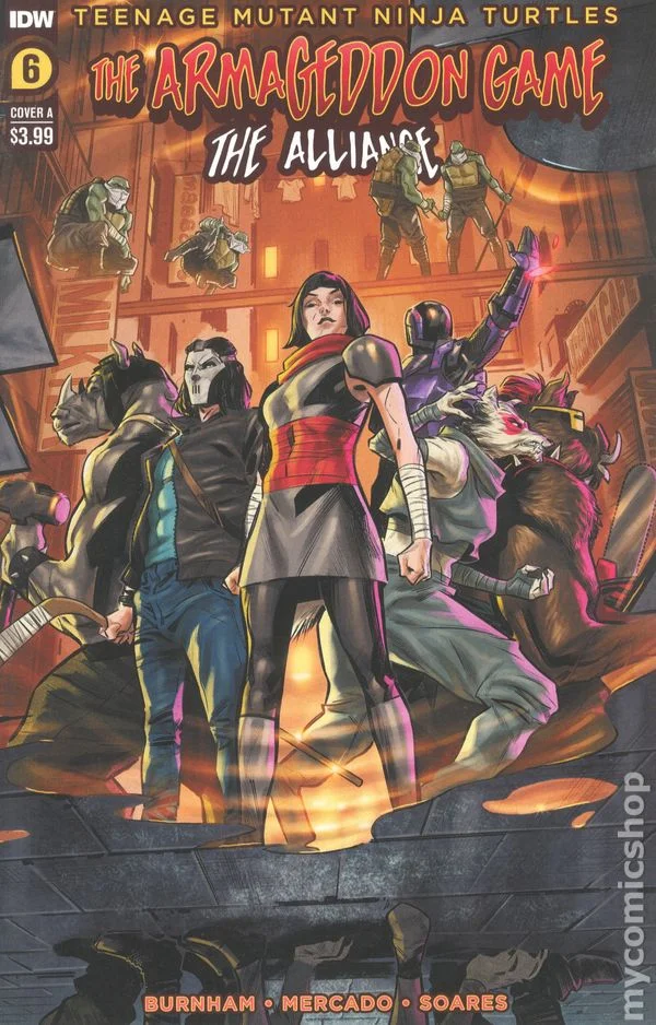 Cover for Teenage Mutant Ninja Turtles: The Armageddon Game - The Alliance #6