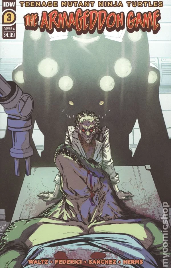 Cover for Teenage Mutant Ninja Turtles: The Armageddon Game #3