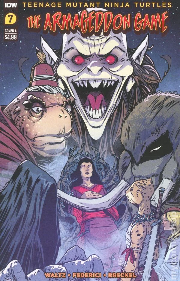 Cover for Teenage Mutant Ninja Turtles: The Armageddon Game #7