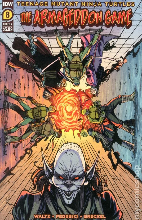 Cover for Teenage Mutant Ninja Turtles: The Armageddon Game #8