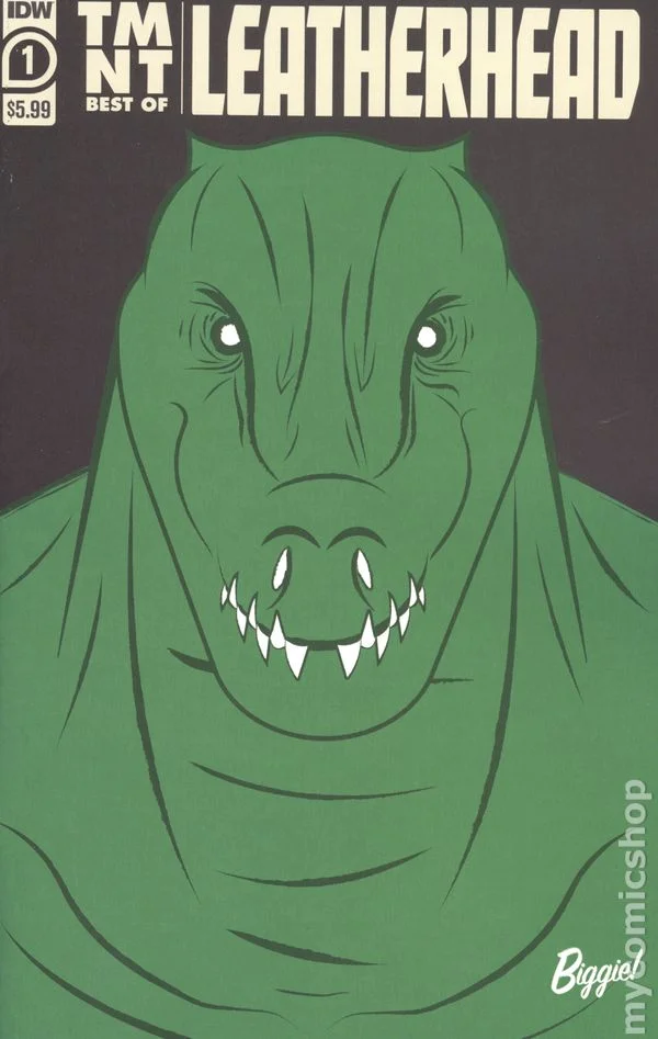 TMNT: Best of Leatherhead cover