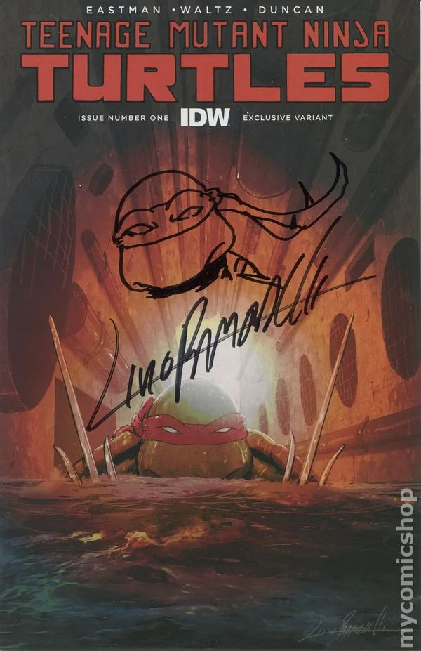 Teenage Mutant Ninja Turtles #1 Whatnot Reprint cover