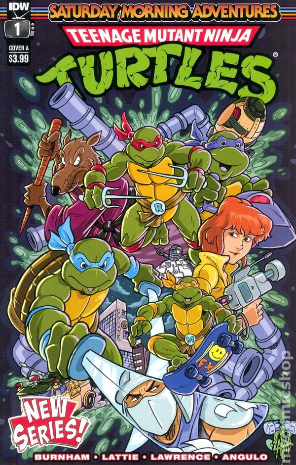 Teenage Mutant Ninja Turtles: Saturday Morning Adventures cover