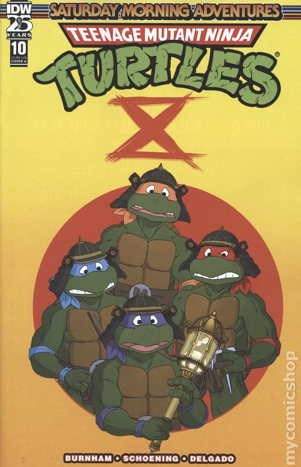Cover for Teenage Mutant Ninja Turtles: Saturday Morning Adventures #10