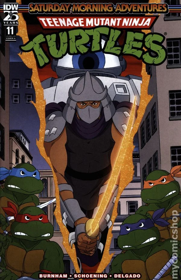 Cover for Teenage Mutant Ninja Turtles: Saturday Morning Adventures #11