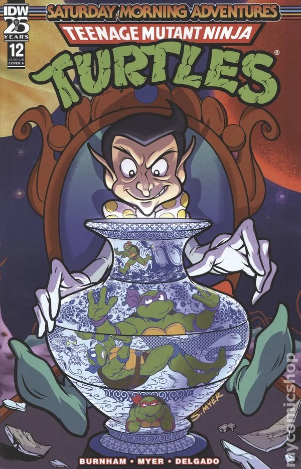 Cover for Teenage Mutant Ninja Turtles: Saturday Morning Adventures #12