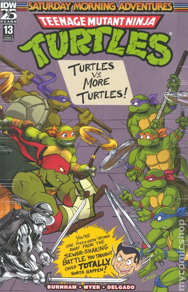 Cover for Teenage Mutant Ninja Turtles: Saturday Morning Adventures #13