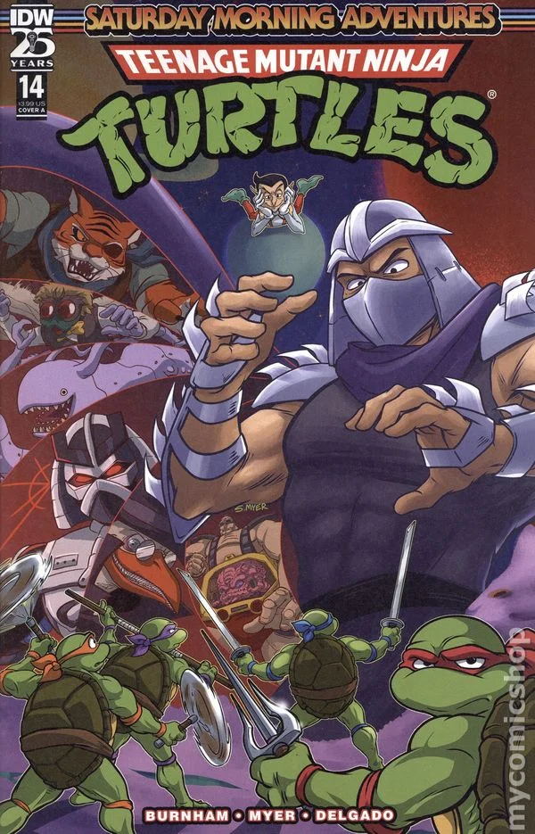 Cover for Teenage Mutant Ninja Turtles: Saturday Morning Adventures #14