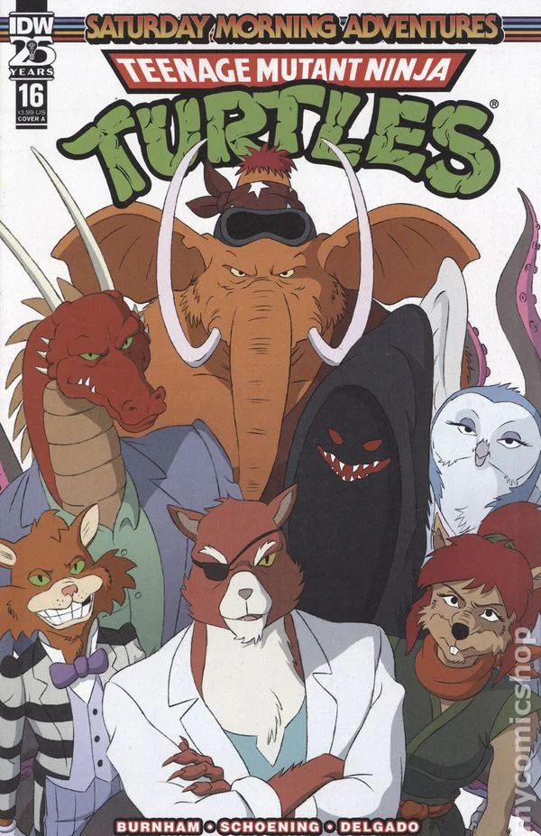 Cover for Teenage Mutant Ninja Turtles: Saturday Morning Adventures #16