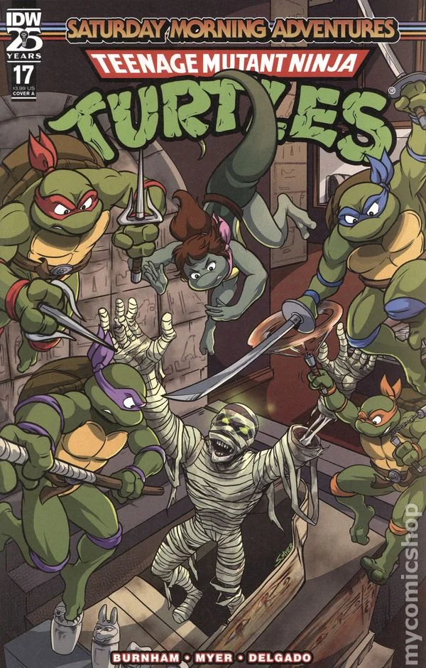 Cover for Teenage Mutant Ninja Turtles: Saturday Morning Adventures #17