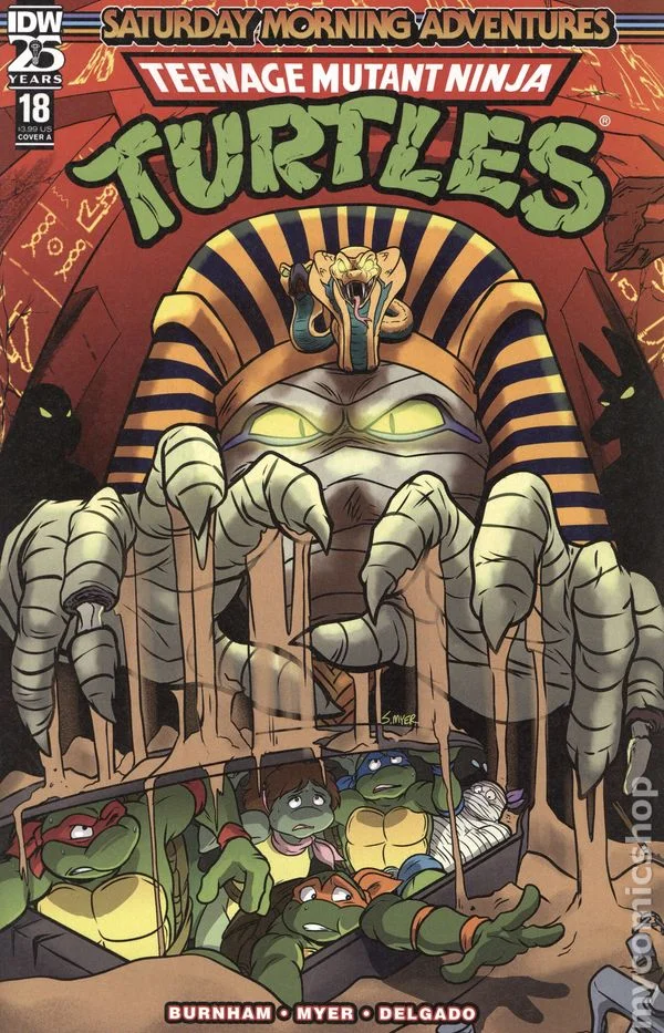 Cover for Teenage Mutant Ninja Turtles: Saturday Morning Adventures #18