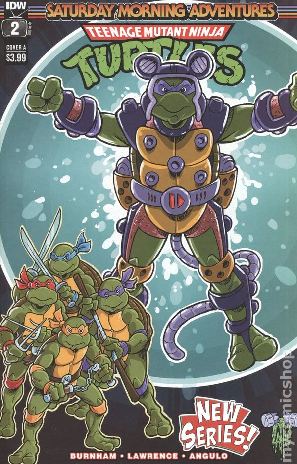 Cover for Teenage Mutant Ninja Turtles: Saturday Morning Adventures #2