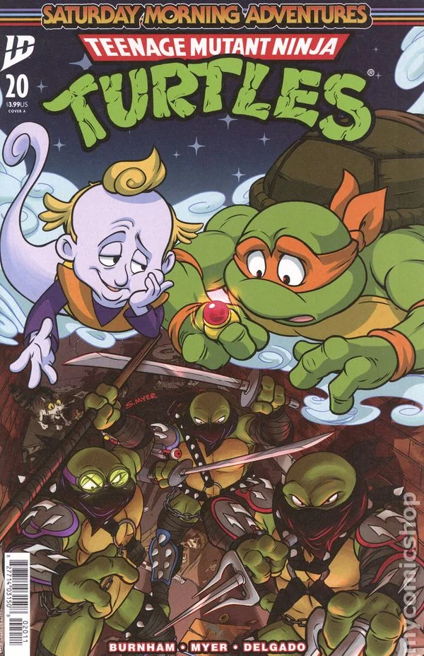 Cover for Teenage Mutant Ninja Turtles: Saturday Morning Adventures #20