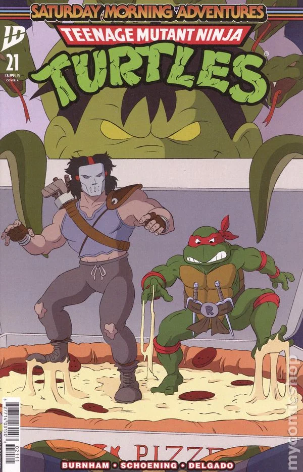 Cover for Teenage Mutant Ninja Turtles: Saturday Morning Adventures #21
