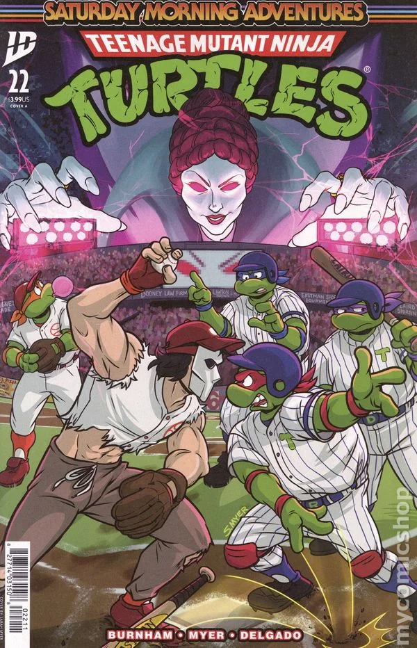 Cover for Teenage Mutant Ninja Turtles: Saturday Morning Adventures #22
