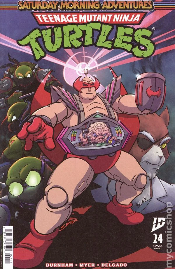 Cover for Teenage Mutant Ninja Turtles: Saturday Morning Adventures #24