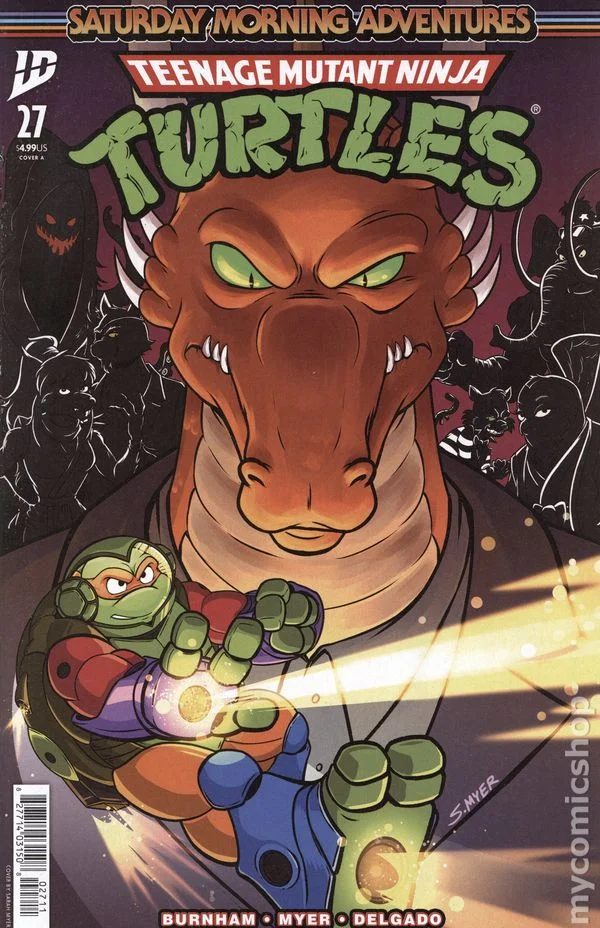 Cover for Teenage Mutant Ninja Turtles: Saturday Morning Adventures #27