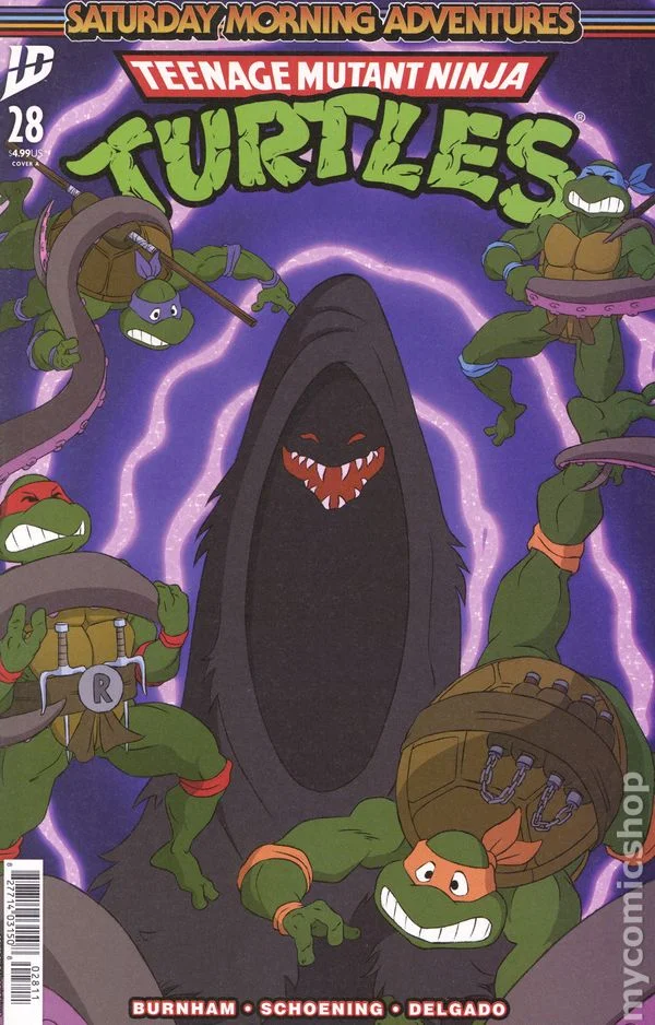 Cover for Teenage Mutant Ninja Turtles: Saturday Morning Adventures #28