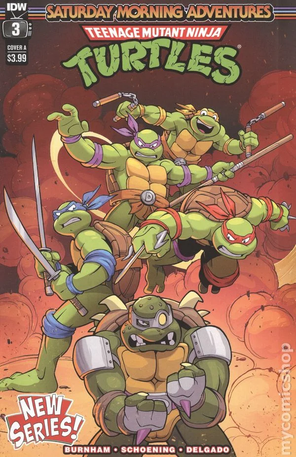 Cover for Teenage Mutant Ninja Turtles: Saturday Morning Adventures #3